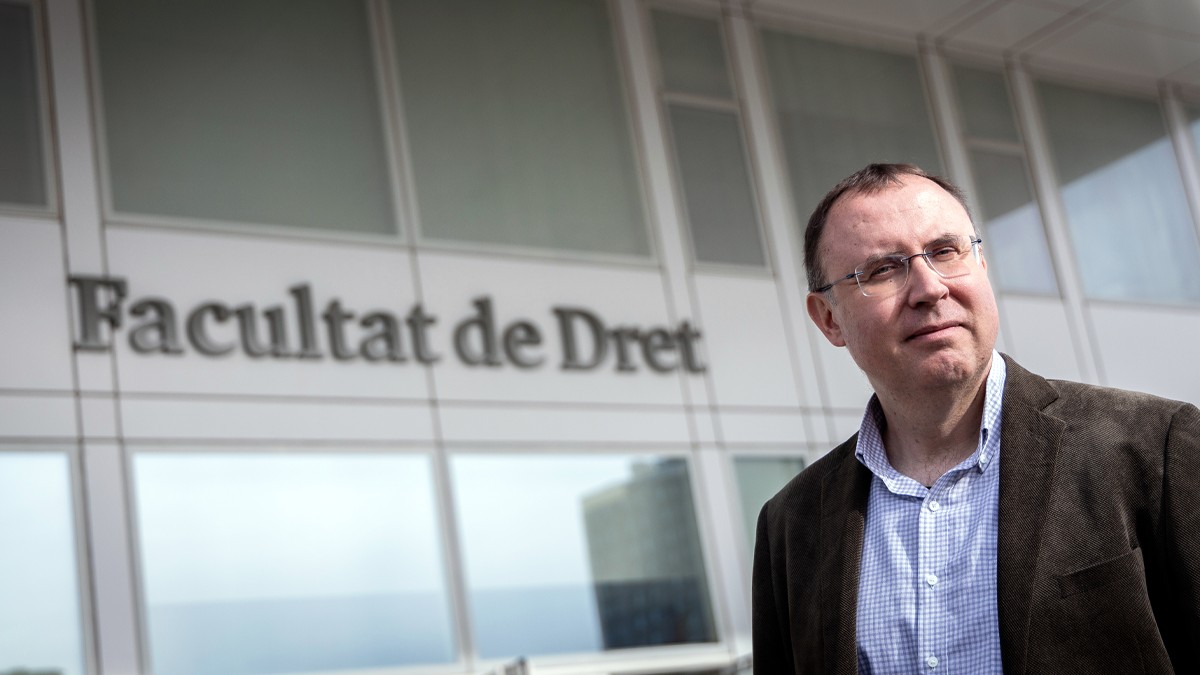 Jordi Nieva Fenoll, catedràtic de Dret Processal - Hugo Fernández Jordi Nieva Fenoll, catedràtic de Dret Processal - Hugo Fernández