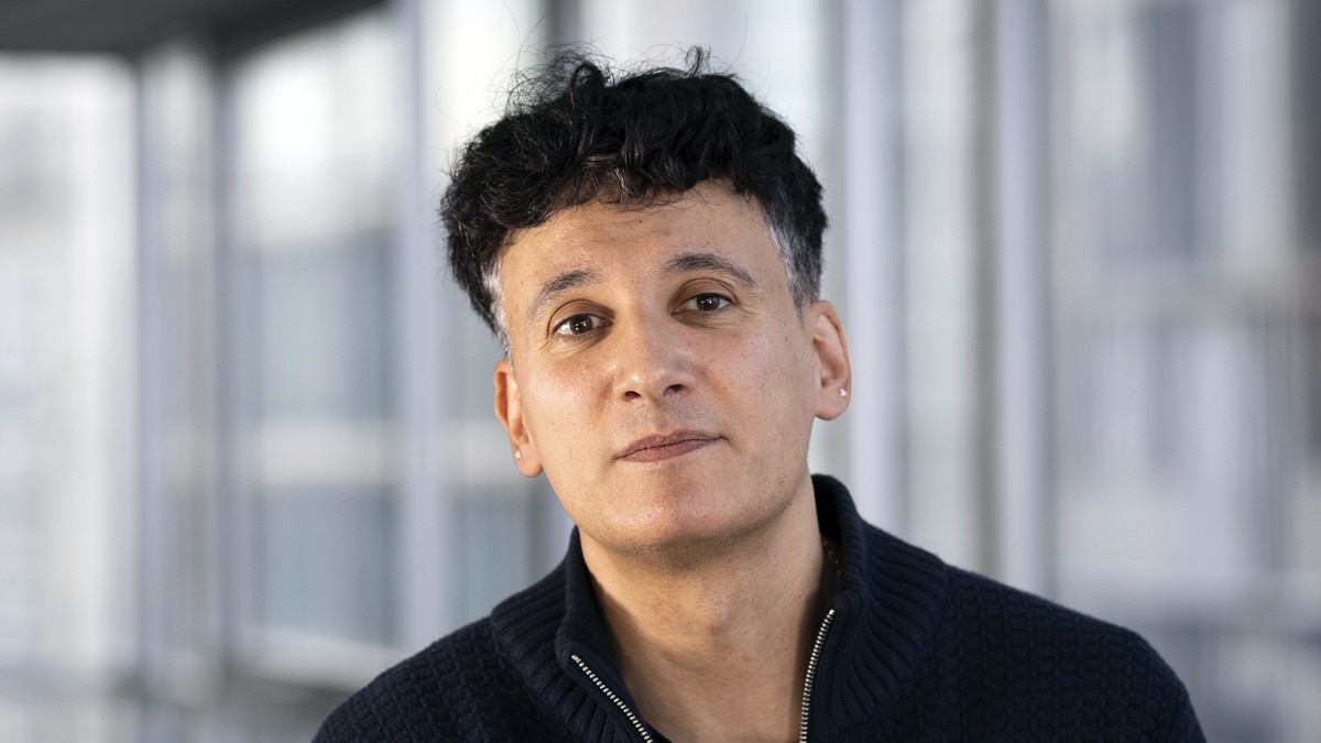 Mag Lari durant l'entrevista amb Nació - Hugo Fernández Mag Lari durant l'entrevista amb Nació - Hugo Fernández
