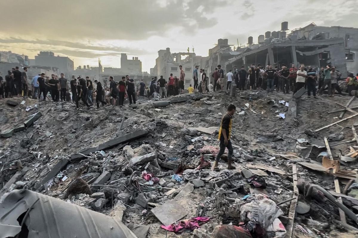 La guerra a Gaza ha estat el conflicte més present en el tram final de l'any. - europa press La guerra a Gaza ha estat el conflicte més present en el tram final de l'any. - europa press