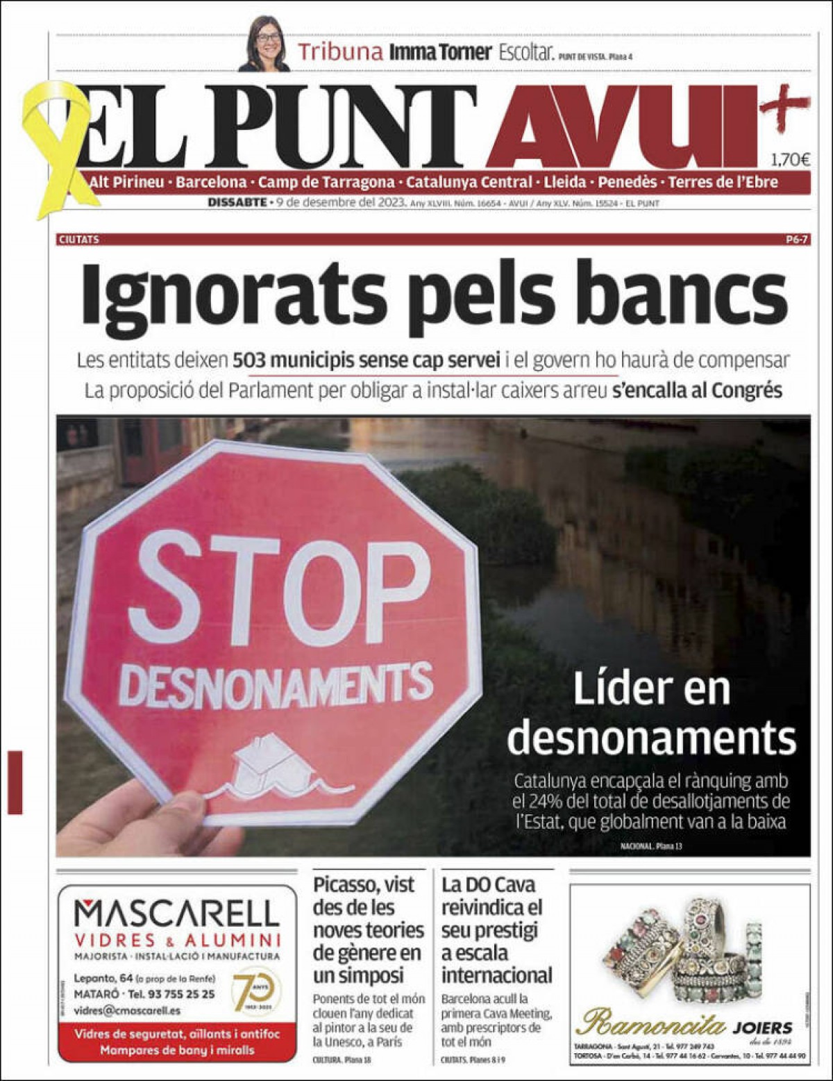 09/12/23 - El Punt Avui 09/12/23 - El Punt Avui