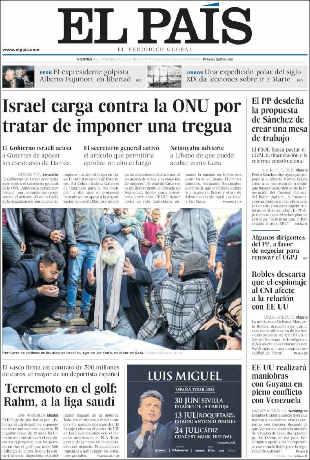 08/12/23 - El País 08/12/23 - El País