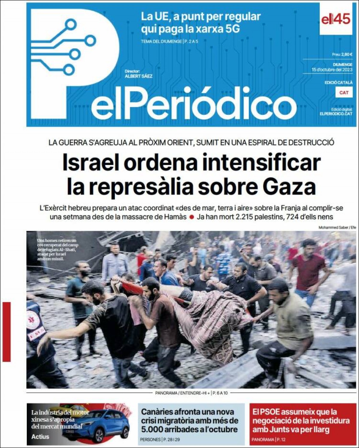 15/10/23 - El Periódico 15/10/23 - El Periódico