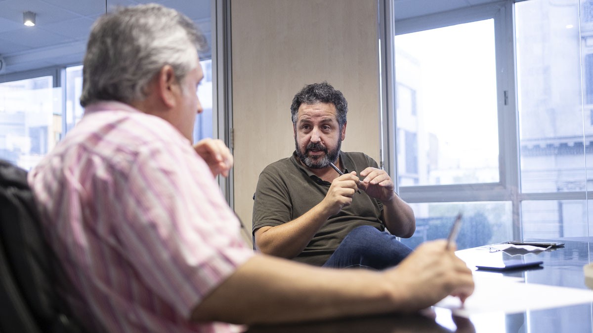 Joan Rusiñol és el sotscap d'informatius de Catalunya Ràdio - Hugo Fernández Joan Rusiñol és el sotscap d'informatius de Catalunya Ràdio - Hugo Fernández