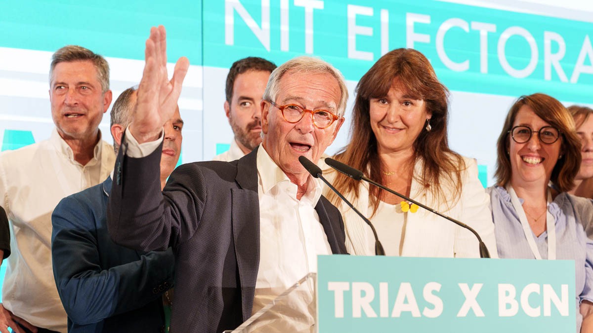 Municipals 2023: la nit electoral de Trias per Barcelona. - Ricard Novella Municipals 2023: la nit electoral de Trias per Barcelona. - Ricard Novella