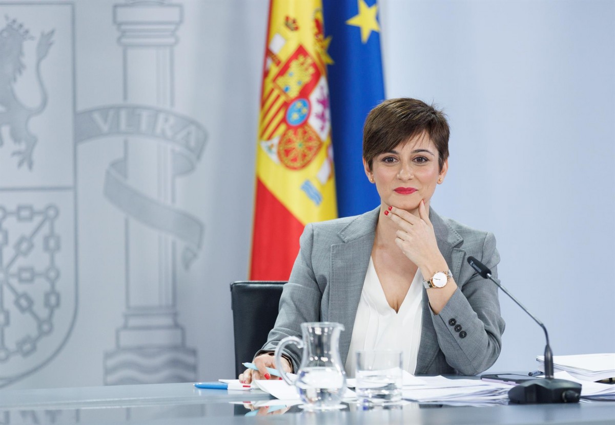 La ministra portaveu, aquest dilluns a la Moncloa. - europa press La ministra portaveu, aquest dilluns a la Moncloa. - europa press