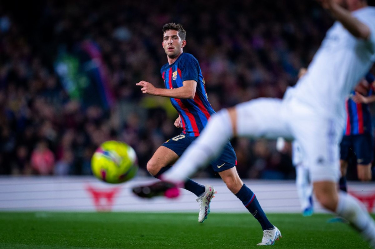 Sergi Roberto, gran protagonista del partit - FCB Sergi Roberto, gran protagonista del partit - FCB