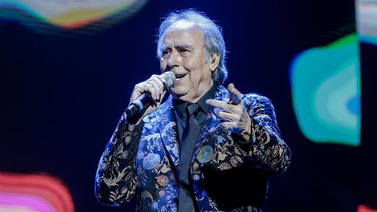 Joan Manuel Serrat durant el primer concert de la gira de despedida, a Madrid - Europa press Joan Manuel Serrat durant el primer concert de la gira de despedida, a Madrid - Europa press
