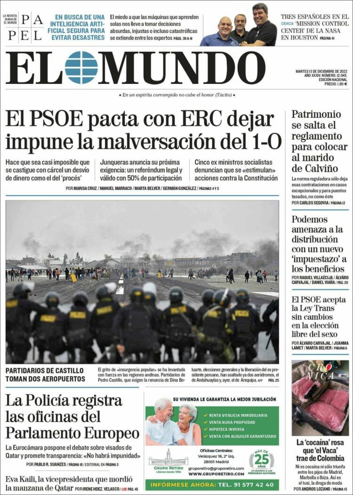 13/12/22 - El Mundo 13/12/22 - El Mundo