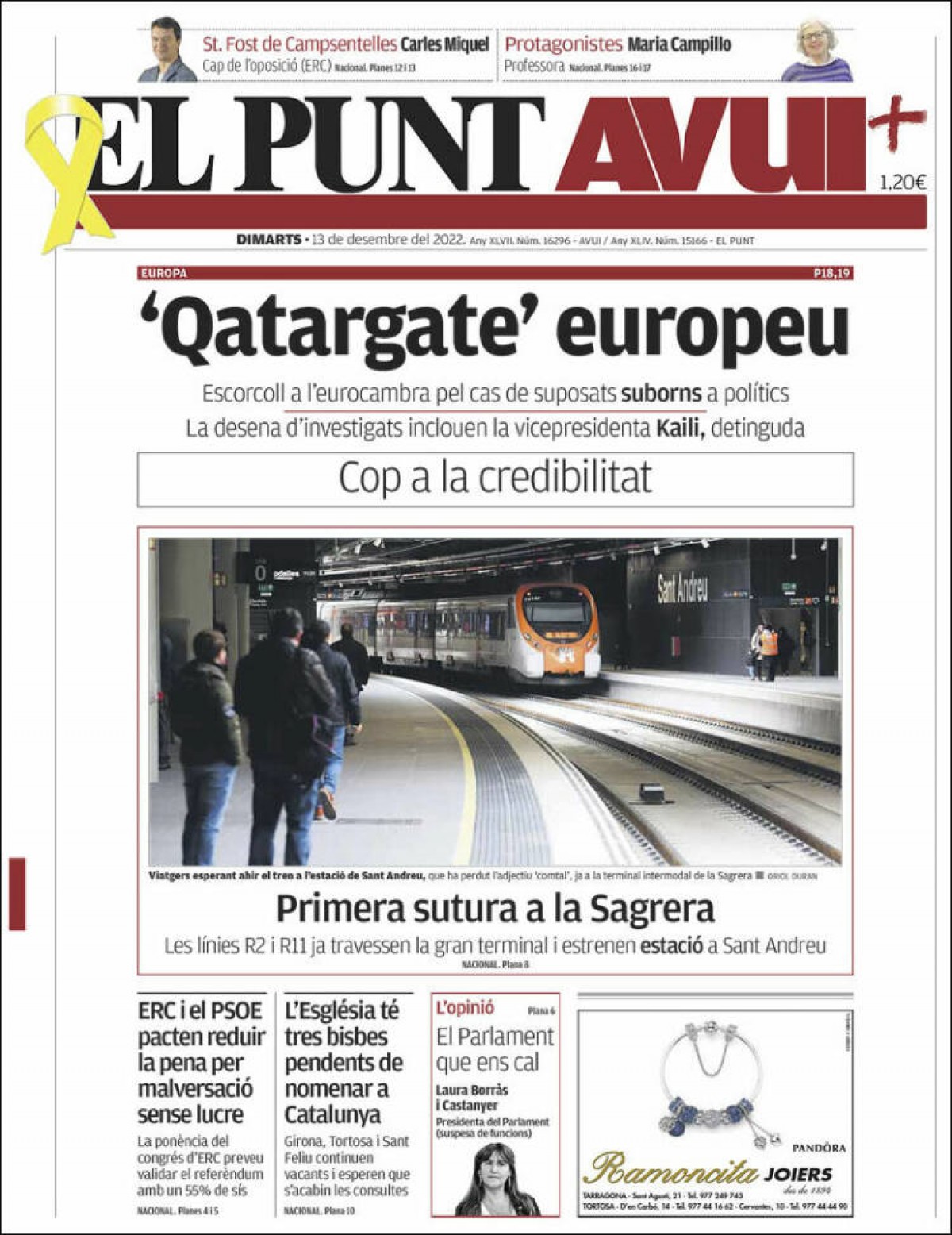 13/12/22 - El Punt Avui 13/12/22 - El Punt Avui