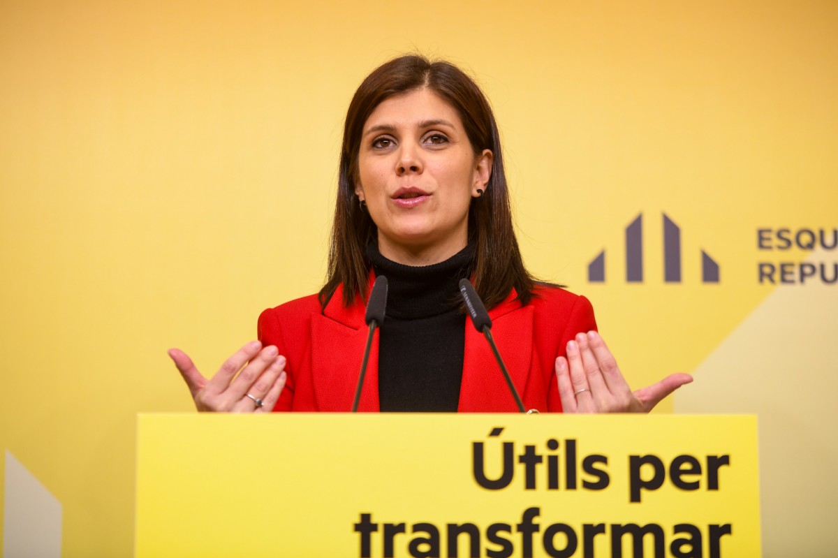 La portaveu d'ERC Marta Vilalta - Marc Puig (ERC) La portaveu d'ERC Marta Vilalta - Marc Puig (ERC)