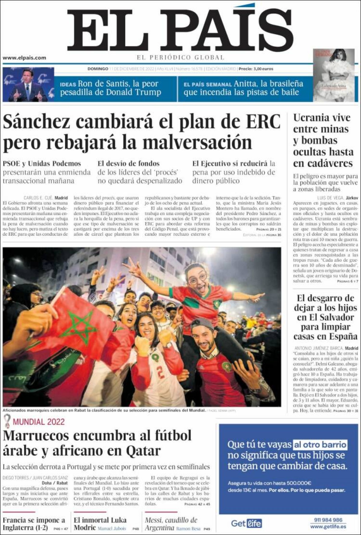 11/12/22 - El País 11/12/22 - El País