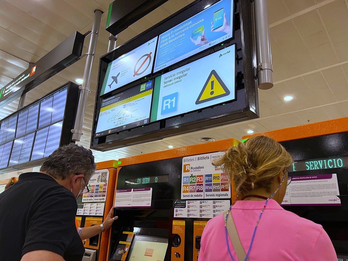 El servei de Rodalies ha patit nombroses afectacions les últimes setmanes. - ACN El servei de Rodalies ha patit nombroses afectacions les últimes setmanes. - ACN