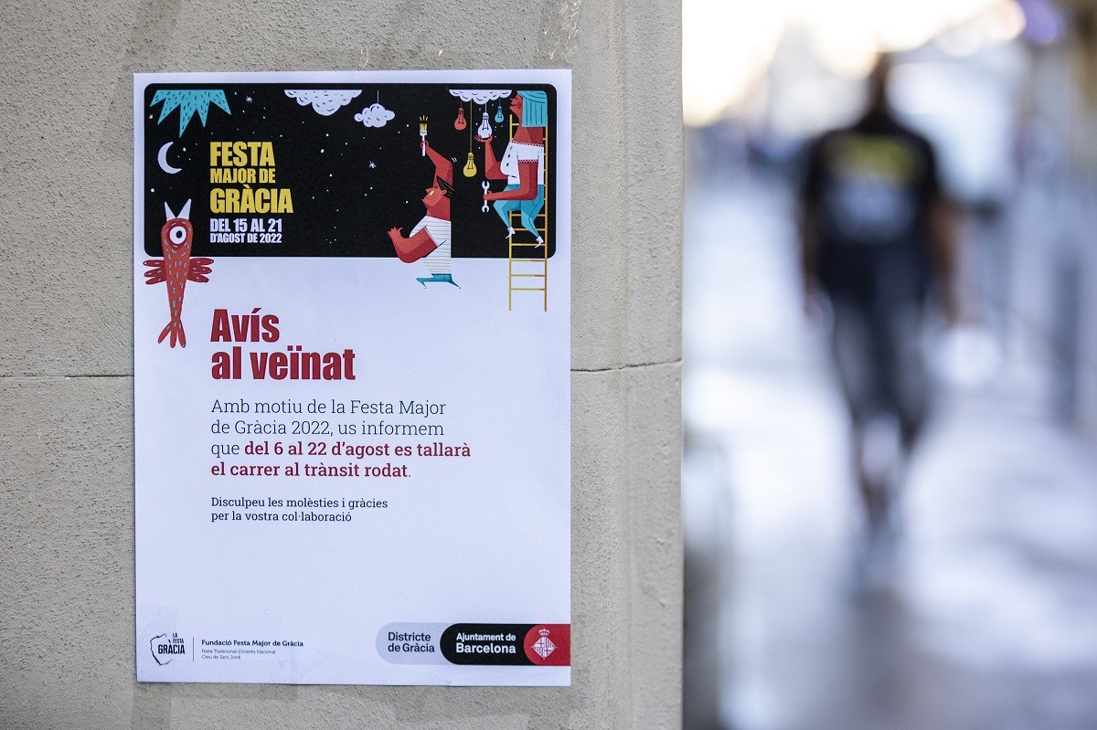 La festa major de Gràcia se celebrarà entre el 15 i 21 d'agost - Pau Ollé La festa major de Gràcia se celebrarà entre el 15 i 21 d'agost - Pau Ollé