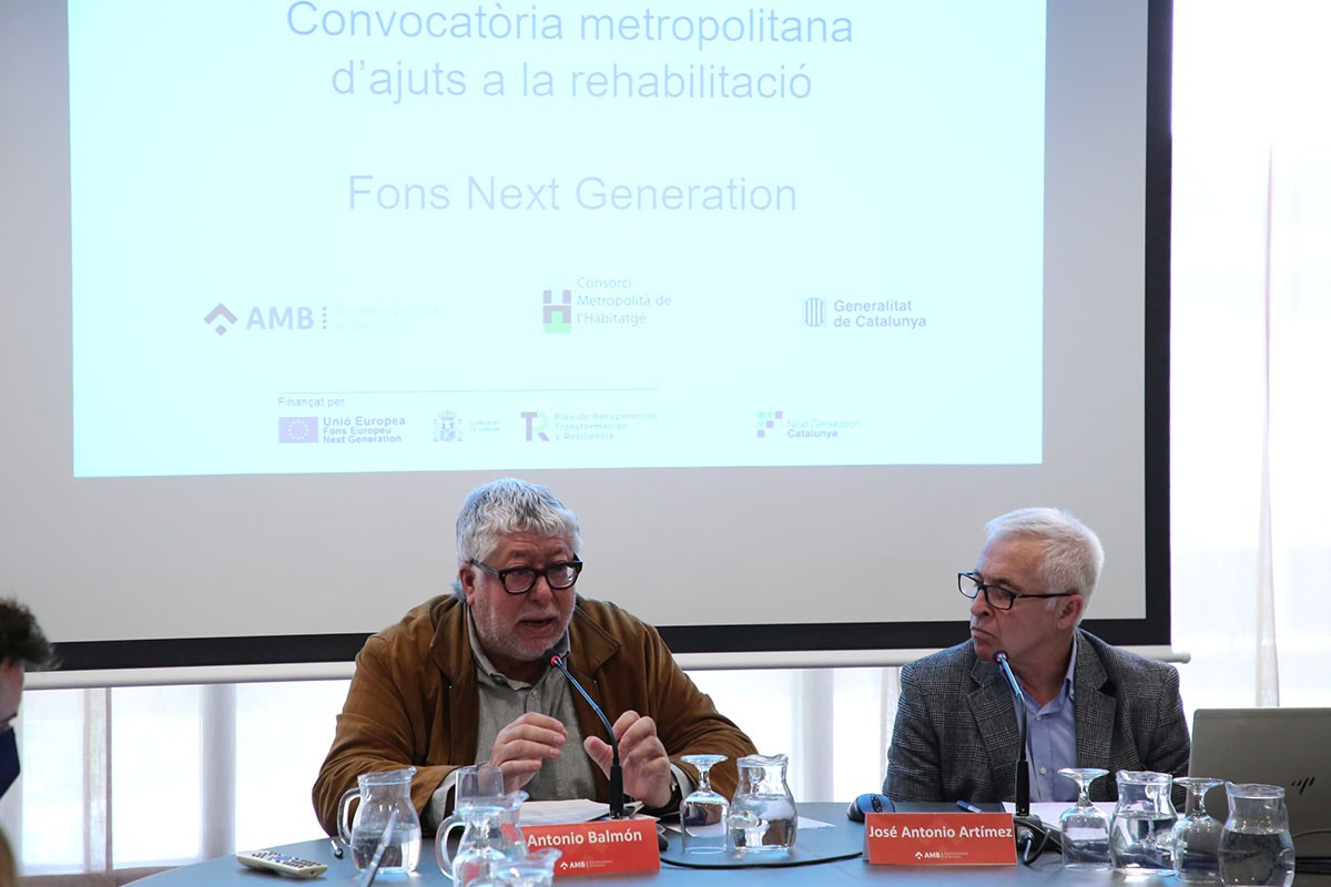 Presentació de pla de rehabilitació d'habitatges de l'AMB - AMB Presentació de pla de rehabilitació d'habitatges de l'AMB - AMB