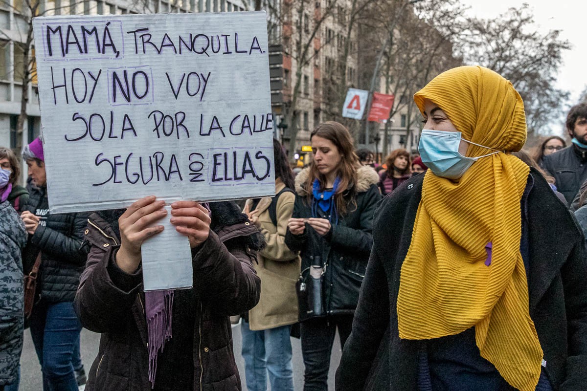 8-M: clam feminista a Barcelona - Josep Lluís Escudero 8-M: clam feminista a Barcelona - Josep Lluís Escudero