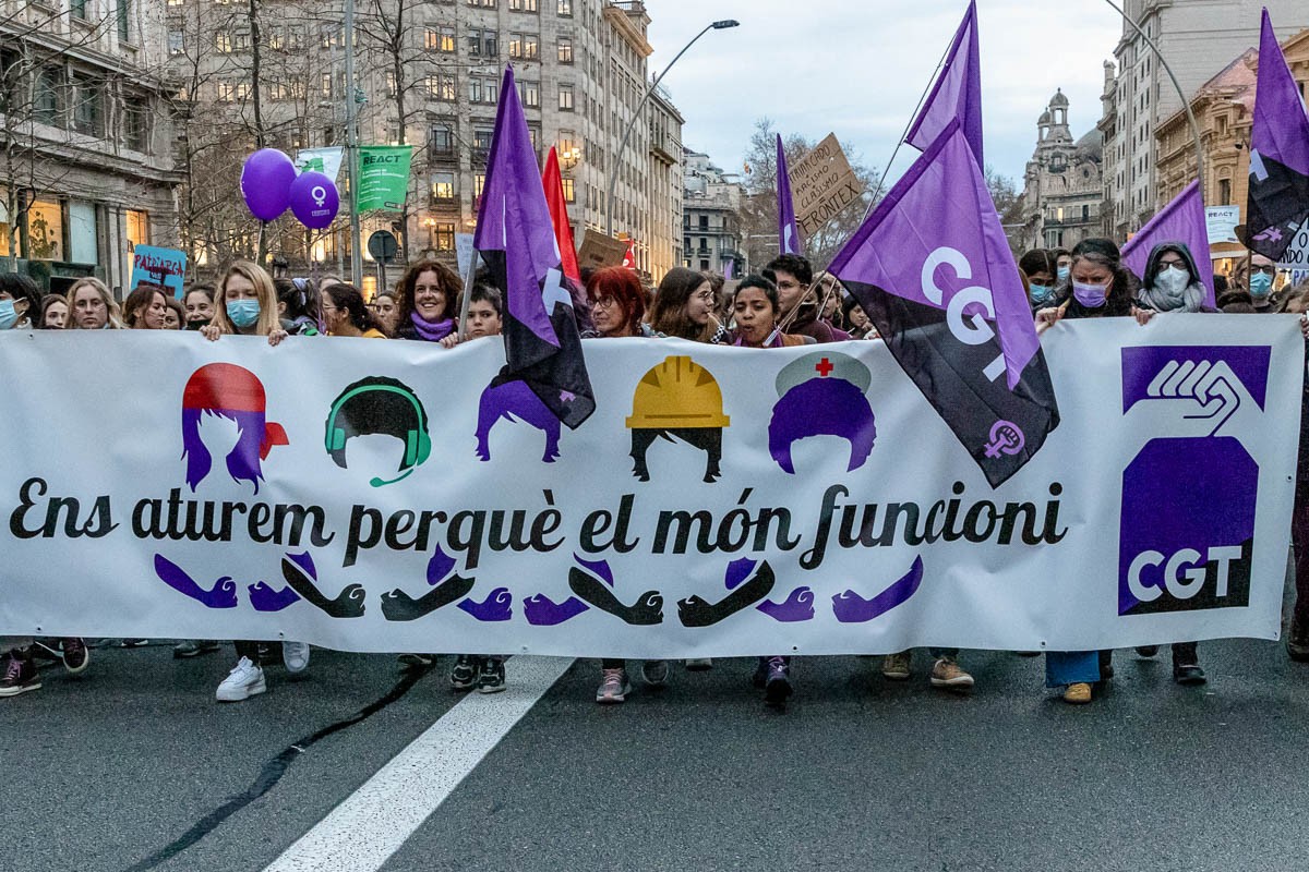 8-M: clam feminista a Barcelona - Josep Lluís Escudero 8-M: clam feminista a Barcelona - Josep Lluís Escudero