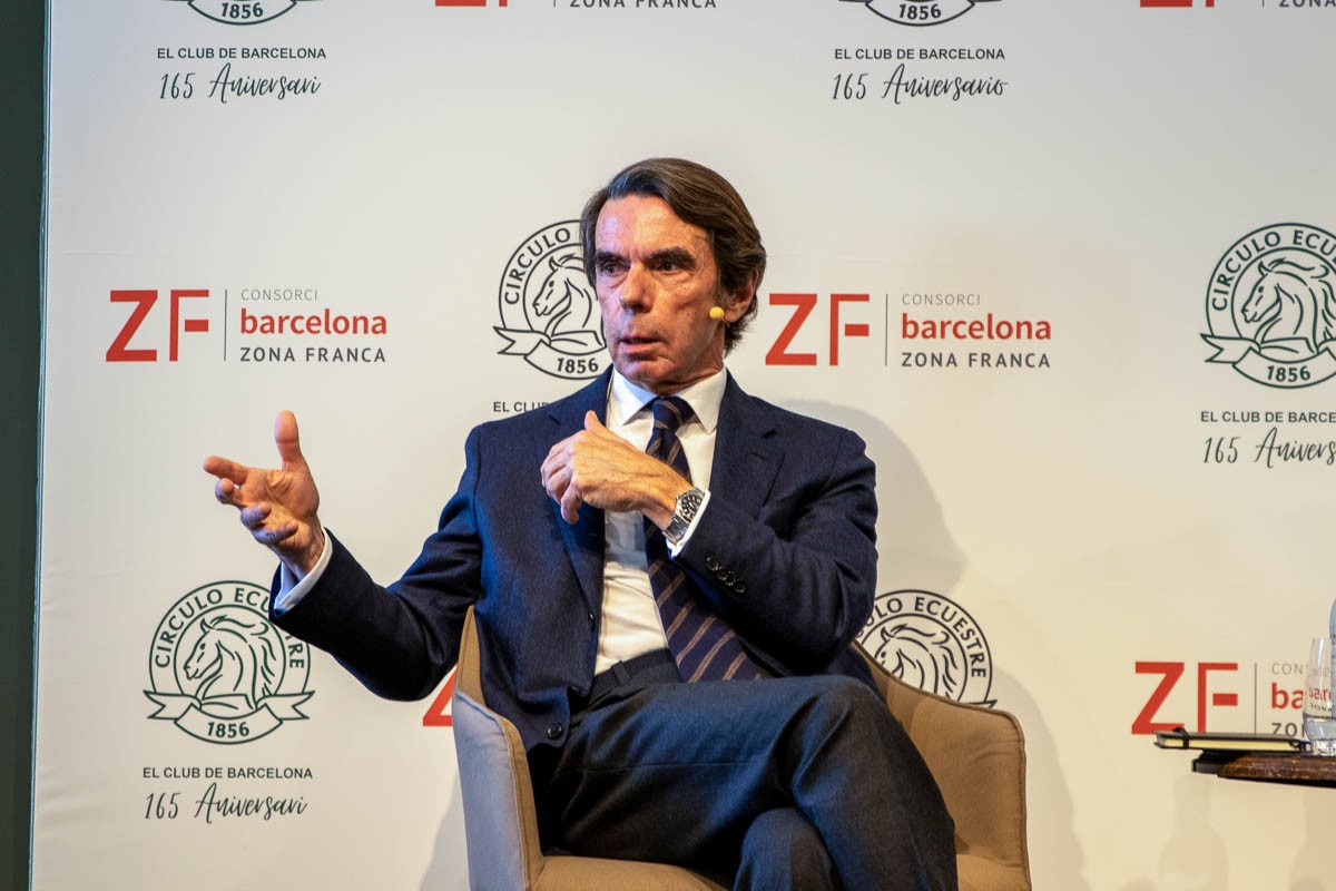 José María Aznar al Círculo Ecuestre - Josep Lluís Escudero José María Aznar al Círculo Ecuestre - Josep Lluís Escudero