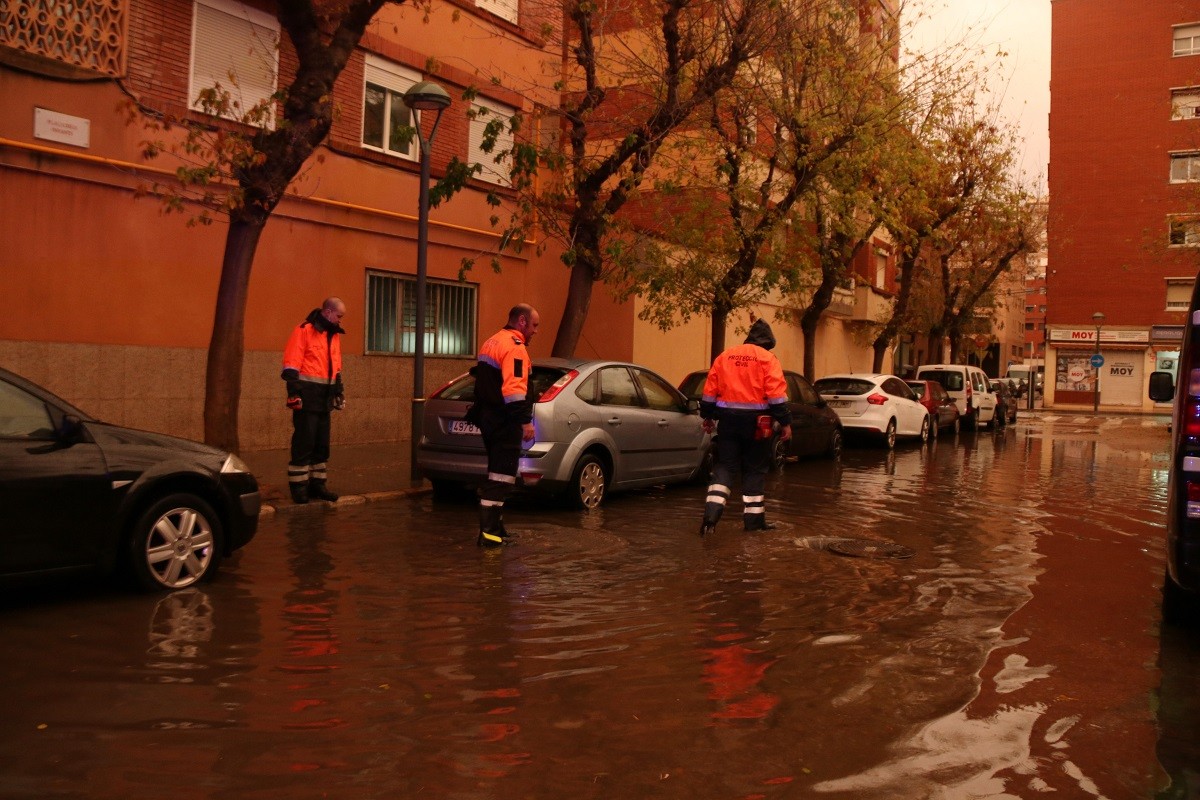 Un carrer inundat a Tarragona - ACN / Mar Rovira Un carrer inundat a Tarragona - ACN / Mar Rovira