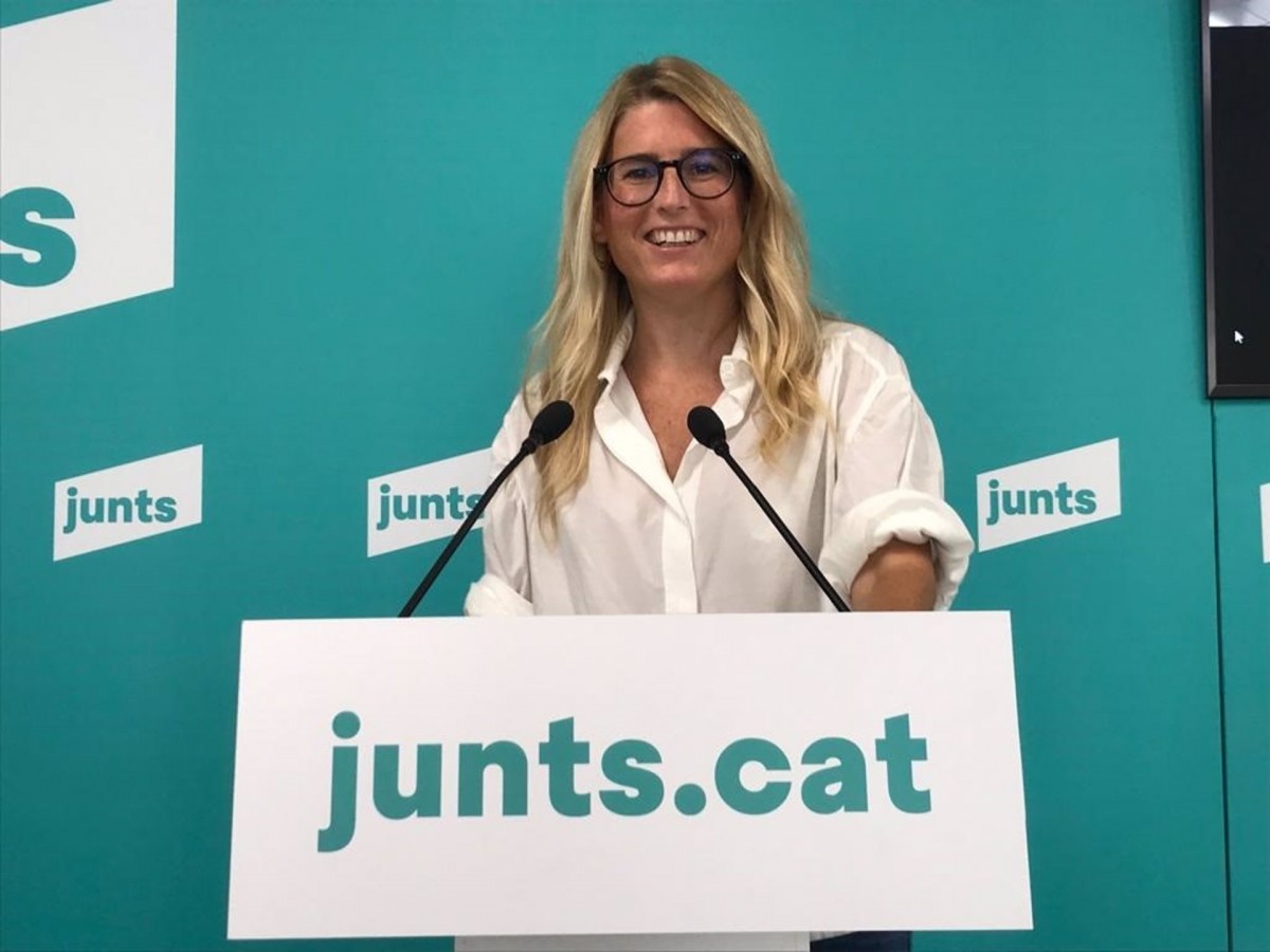 La portaveu de Junts, Elsa Artadi. - Europa Press La portaveu de Junts, Elsa Artadi. - Europa Press