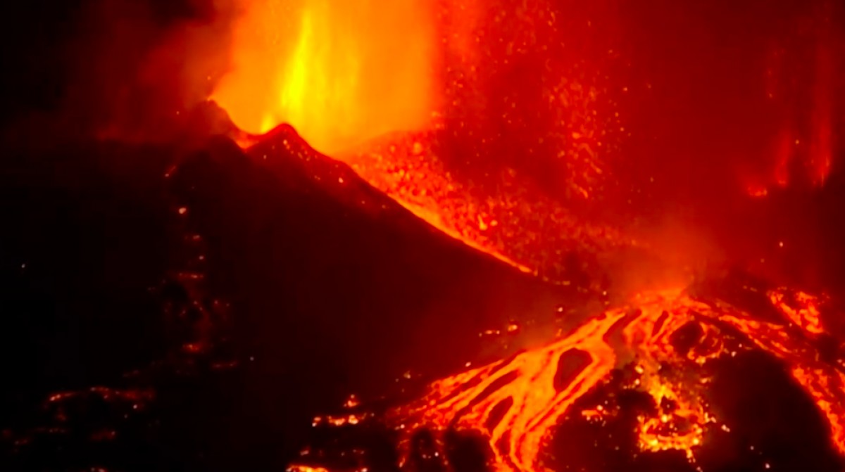 Erupció del volcà a la Palma - RTVE Erupció del volcà a la Palma - RTVE