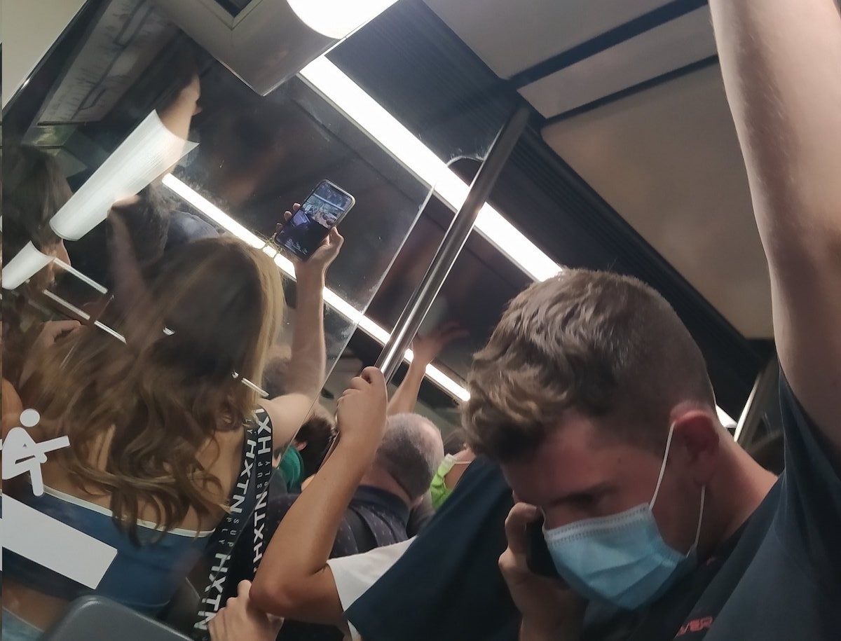 Situació dels FGC que comuniquen Plaça Catalunya amb la UAB - @aporelmar_ Situació dels FGC que comuniquen Plaça Catalunya amb la UAB - @aporelmar_