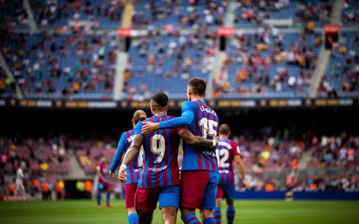 El Camp Nou, en la victòria contra el Getafe - FCB El Camp Nou, en la victòria contra el Getafe - FCB