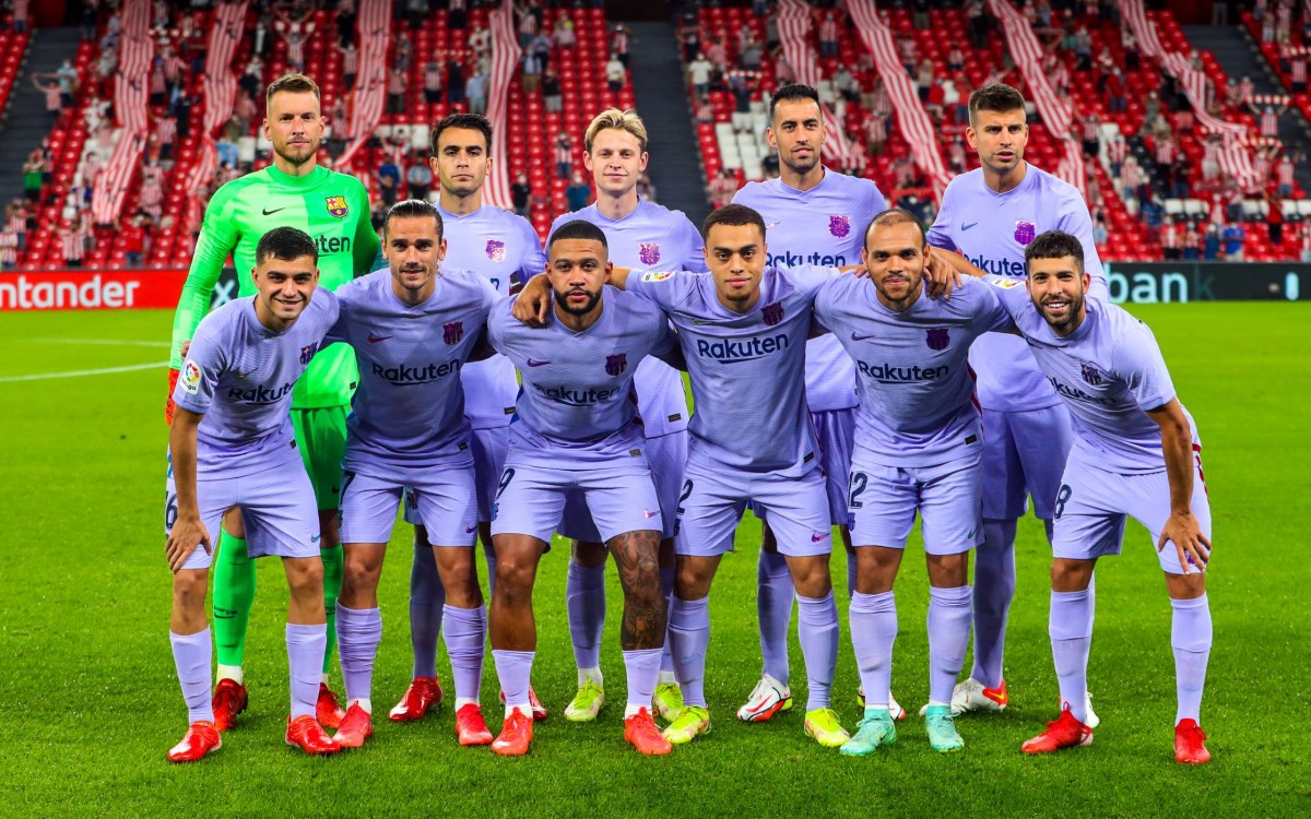 El Barça, diumenge passat en el partit contra l'Athletic - FCB El Barça, diumenge passat en el partit contra l'Athletic - FCB