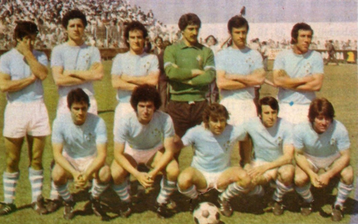 Alineació del Celta de la temporada 1977-78 en què l'equip de Vigo va aconseguir l'ascens a primera divisió - Pinterest Alineació del Celta de la temporada 1977-78 en què l'equip de Vigo va aconseguir l'ascens a primera divisió - Pinterest