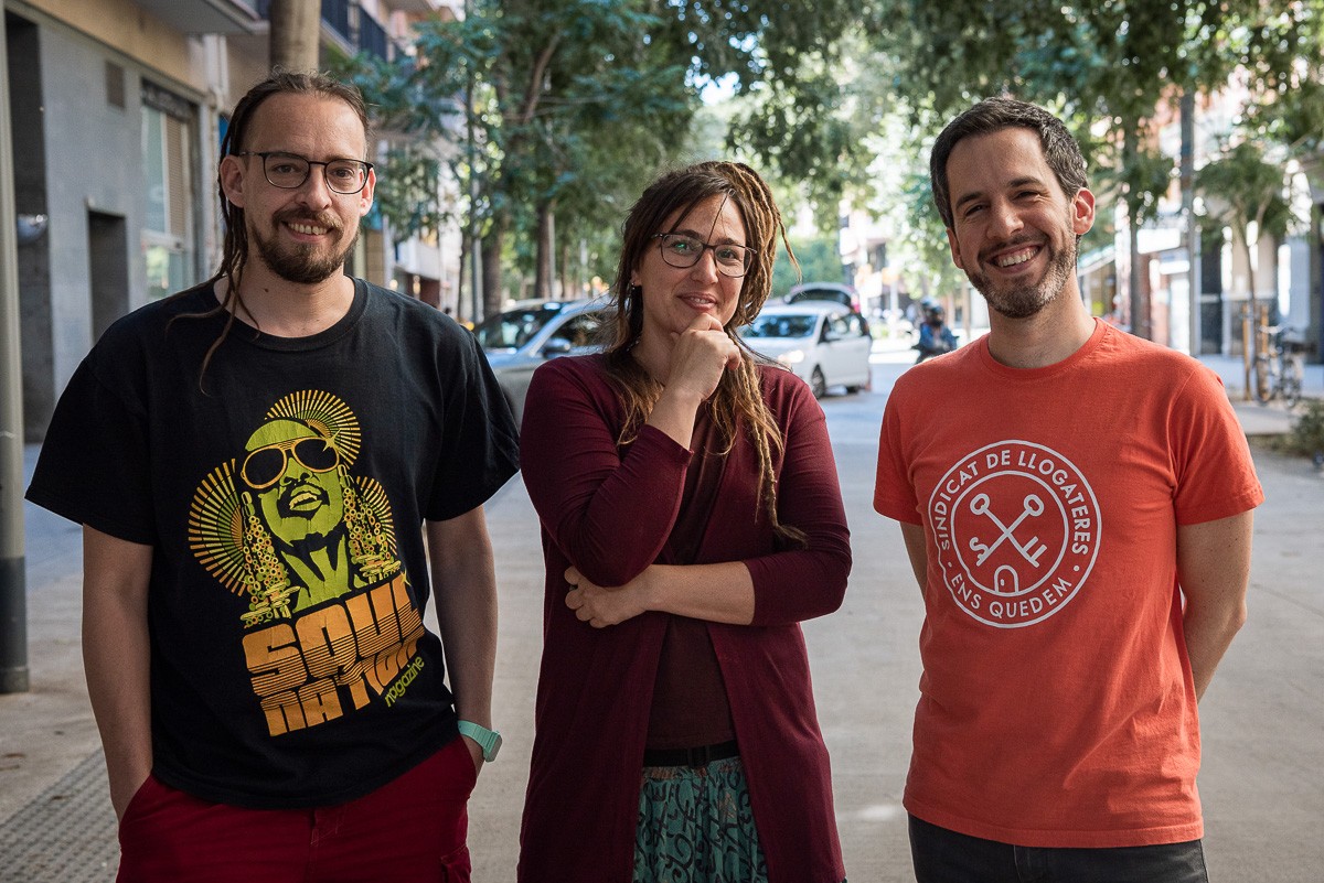 Fran Ortega, Alpha Mikeliunas i Jaime Palomera - Yvelisse Teixeira Fran Ortega, Alpha Mikeliunas i Jaime Palomera - Yvelisse Teixeira
