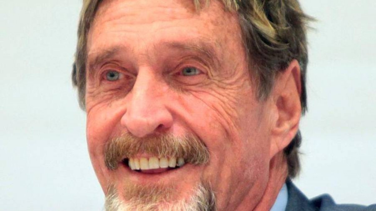 John McAfee, en una imatge d'arxiu. - John McAfee, en una imatge d'arxiu. -