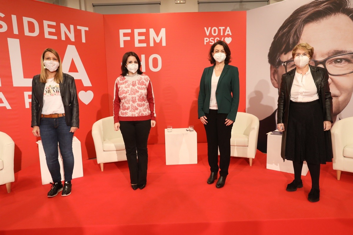 Acte feminista amb les candidates del PSC - PSC Acte feminista amb les candidates del PSC - PSC