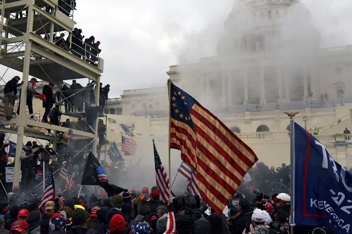 L'assalt trumpista al Capitoli dels Estats Units. - Reuters L'assalt trumpista al Capitoli dels Estats Units. - Reuters
