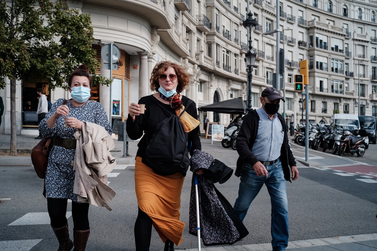 Les mesures de les últimes setmanes han limitat poc la mobilitat. - Adrià Costa Les mesures de les últimes setmanes han limitat poc la mobilitat. - Adrià Costa
