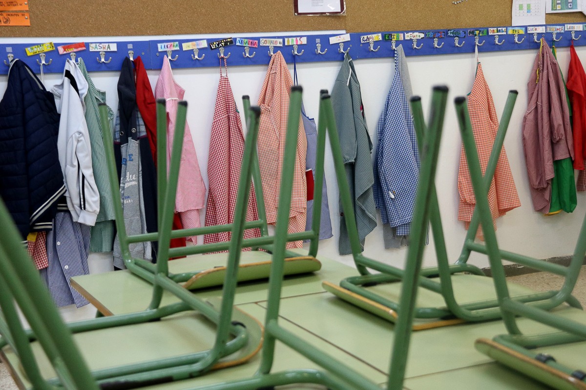 Actualment hi ha un sol centre amb una aula tancada. - Gemma Sánchez/ACN Actualment hi ha un sol centre amb una aula tancada. - Gemma Sánchez/ACN
