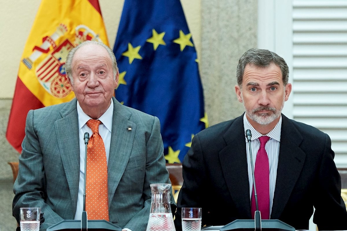 El rei emèrit Joan Carles I i el monarca espanyol actual, Felip VI - Europa Press El rei emèrit Joan Carles I i el monarca espanyol actual, Felip VI - Europa Press