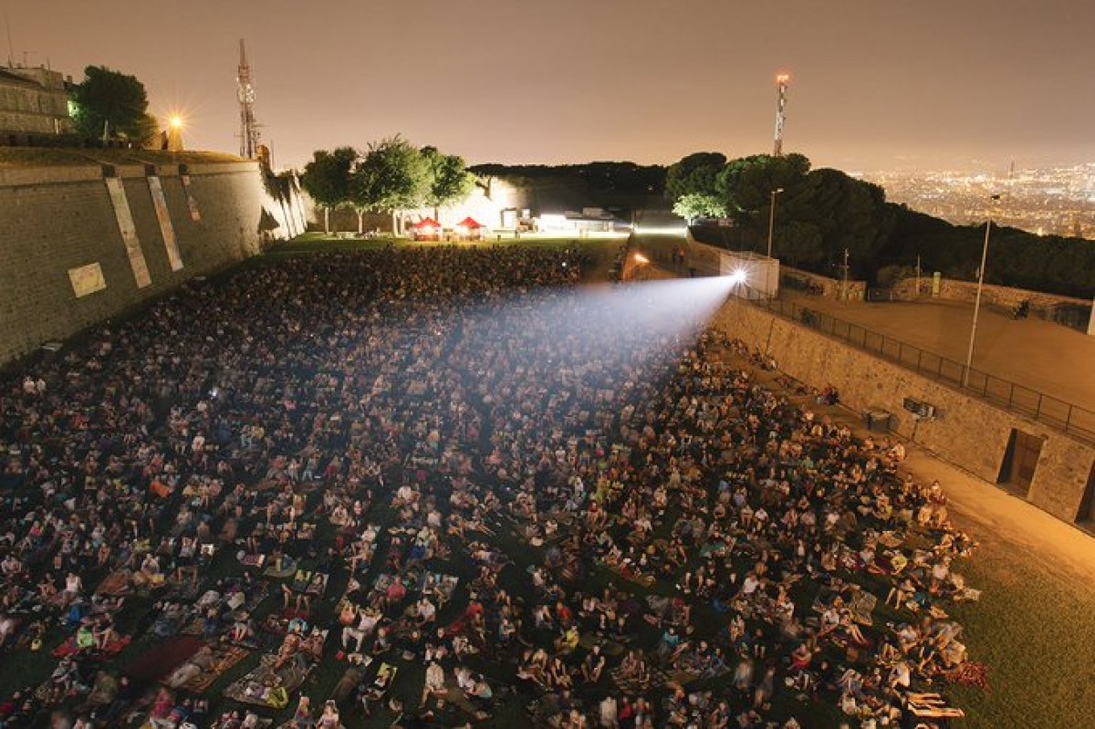El cinema a la fresca de Montjuïc - ACN El cinema a la fresca de Montjuïc - ACN