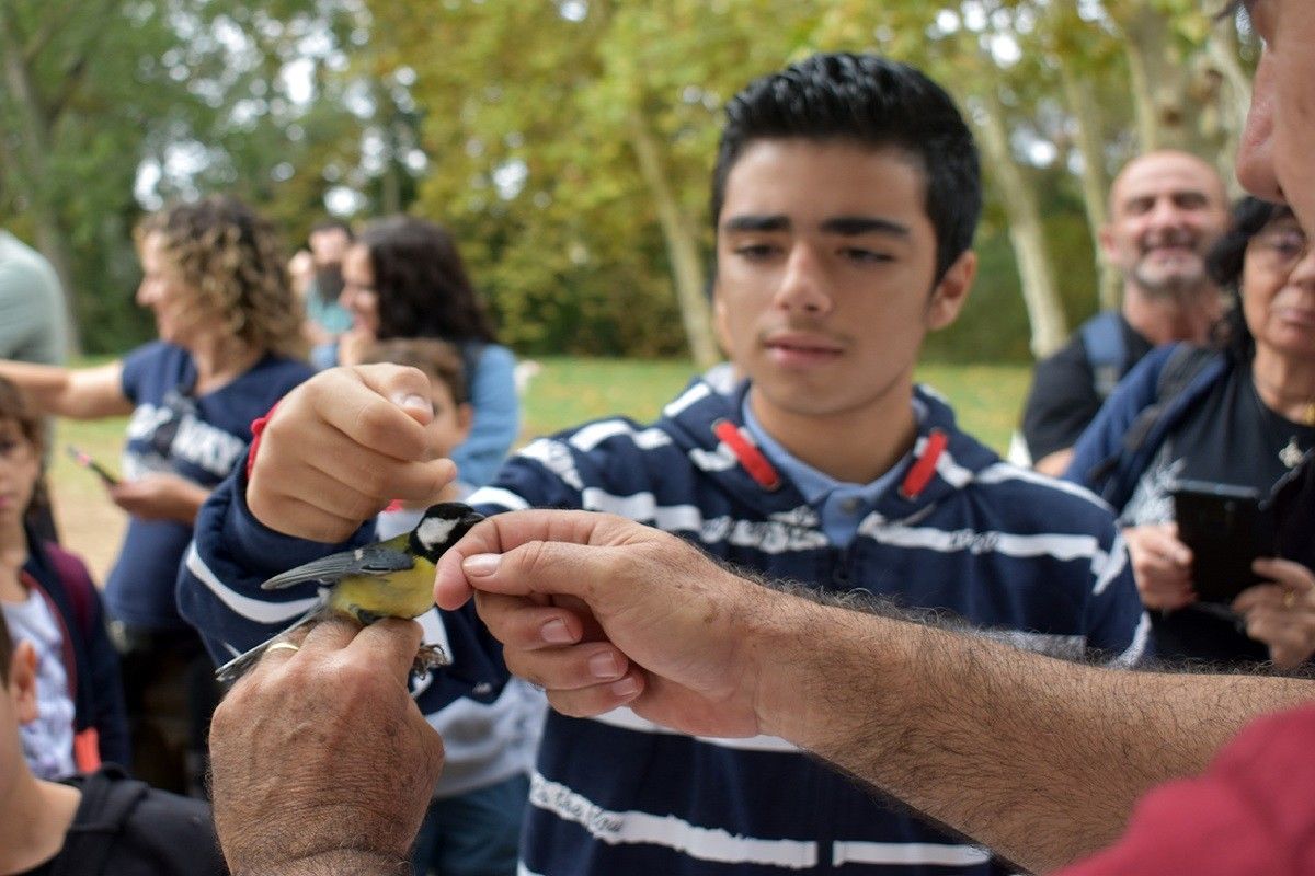 Un dels participants a la matinal - Fundació Rivus Un dels participants a la matinal - Fundació Rivus