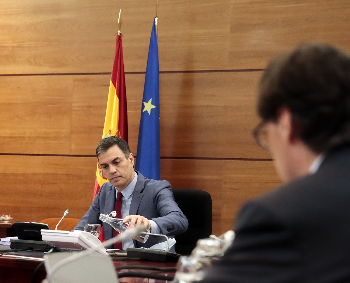El president del govern espanyol, Pedro Sánchez, aquest dimarts - Flickr PSOE El president del govern espanyol, Pedro Sánchez, aquest dimarts - Flickr PSOE