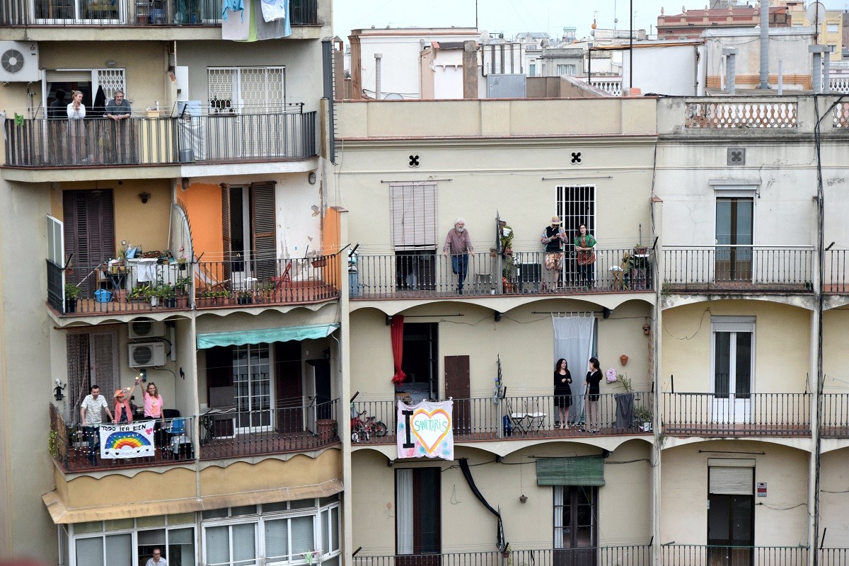 Veïns de l'Eixample improvisen una orquestra. - Tetuaners Veïns de l'Eixample improvisen una orquestra. - Tetuaners