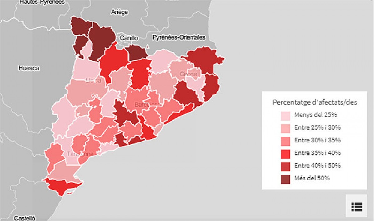 Mapa de la Intersindical CSC - Intersindical Mapa de la Intersindical CSC - Intersindical