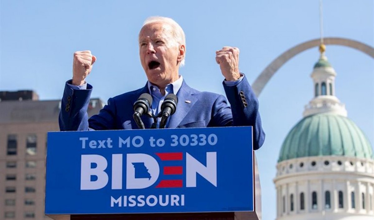 Joe Biden, en un acte de campanya - Europa Press Joe Biden, en un acte de campanya - Europa Press