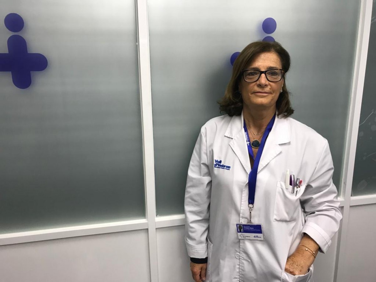 La doctora Magda Campins, cap d'Epidemiologia i Medicina Preventiva de la Vall d'Hebron. - Hospital de la Vall d'Hebron. La doctora Magda Campins, cap d'Epidemiologia i Medicina Preventiva de la Vall d'Hebron. - Hospital de la Vall d'Hebron.