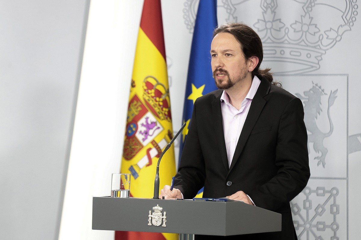 El vicepresident del govern espanyol, Pablo Iglesias - Flickr Moncloa El vicepresident del govern espanyol, Pablo Iglesias - Flickr Moncloa