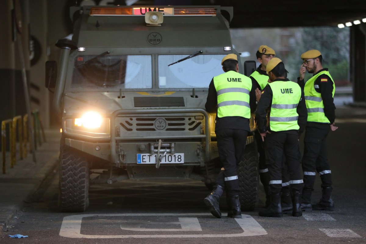 Militars de la UME, aquest diumenge - Europa Press Militars de la UME, aquest diumenge - Europa Press