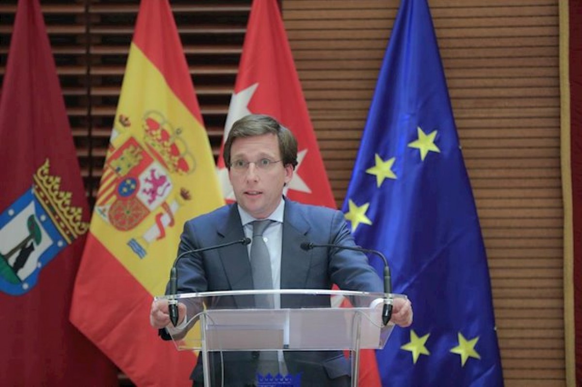 José Luís Martínez-Almeida, en roda de premsa aquest dimarts - Europa Press José Luís Martínez-Almeida, en roda de premsa aquest dimarts - Europa Press