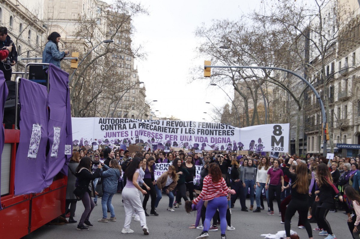 Manifestació del 8-M a Barcelona - Georgina Albreda Manifestació del 8-M a Barcelona - Georgina Albreda