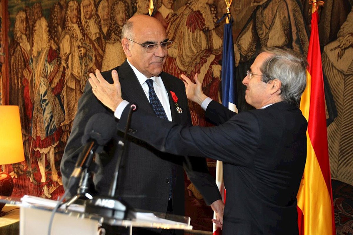 Salvador Alemany condecorat amb la legió d'honor de frança. - EuropaPress Salvador Alemany condecorat amb la legió d'honor de frança. - EuropaPress