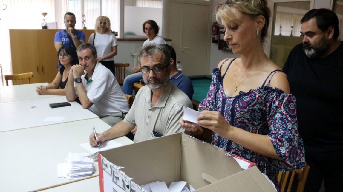 Imatge de recompte de la votació
|
ACN - |
ACN Imatge de recompte de la votació
|
ACN - |
ACN