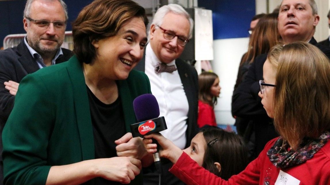Colau durant la seva visita a la Ciutat dels Somnis
|
ACN - |
Colau durant la seva visita a la Ciutat dels Somnis
|
ACN - |