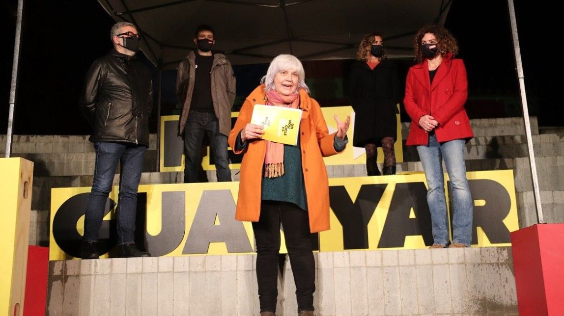 Dolors Sabater, en un acte de campanya amb els candidats de la CUP del 14-F
|
ACN - |
ACN Dolors Sabater, en un acte de campanya amb els candidats de la CUP del 14-F
|
ACN - |
ACN